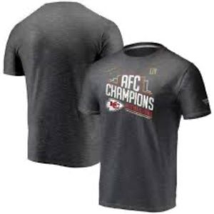 Kansas City Chiefs AFC Champions Tshirt Size Medium
